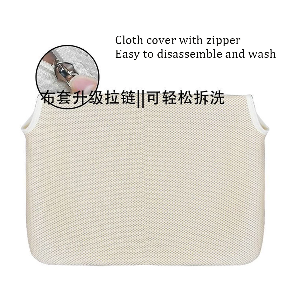 Breathable Mesh Fabric Or Lint Cloth With Zipper For Cat Hammock Window Hanging Bed 52x30cm 45x30cm No Frame view 4