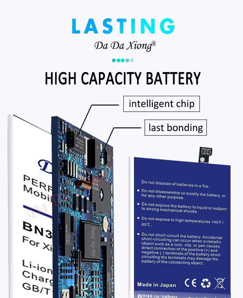 5800mAh High Quality Battery For Samsung A5 2017 A520 SM-A520D SM-A520S SM-A520K SM-A520L SM-A520F EB-BA520ABE