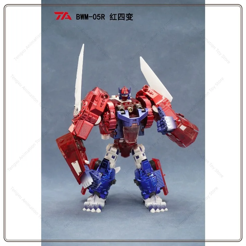 【In Stock】TA BWM-05R Super Warrior Red Four-turned Orangutan Captain Transformed toys Toy