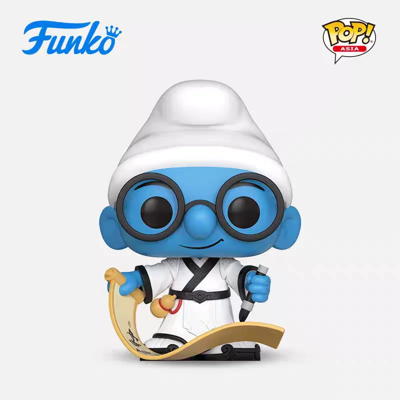 New Original Funko Pop Figures The Smurfs Anime Figure Smurfette Gargamel Figurine Pvc Statue Model Collection Ornament Toys