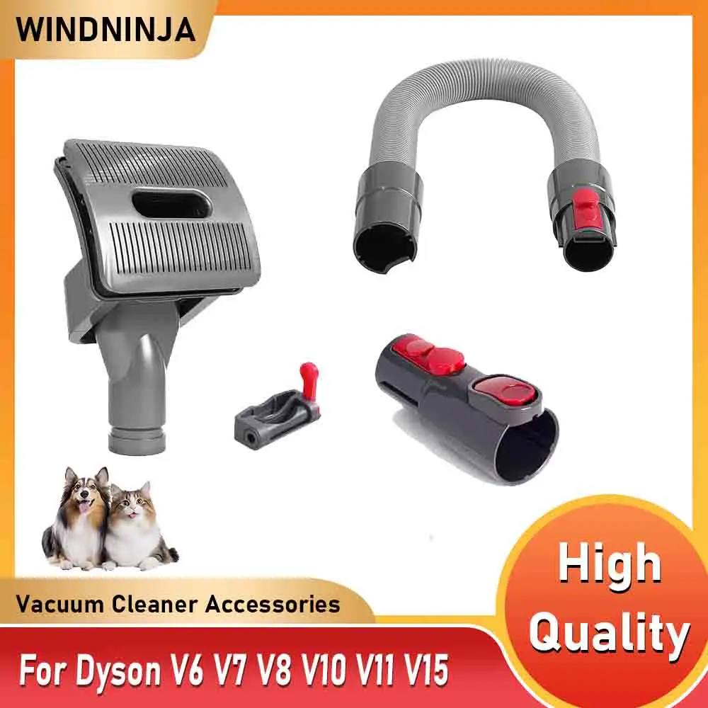 Brosse de lit pour chien et chat, outil de marié pour Dyson V6 V7 V8 V10 V11 V15, accessoires avec outil de conversion