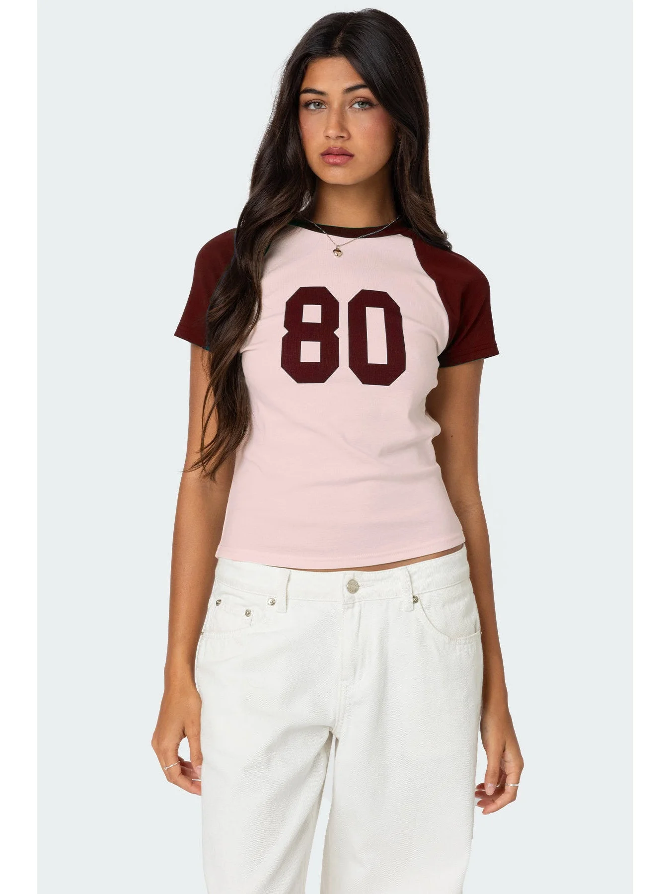 

Women's round Ne ort Sve T-irt Digital Print Stand Fit Polyester Casual Thin Sle No Brand Registered Trademark