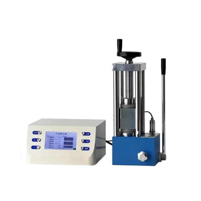 300C 24T  Laboratory Hot Press Machine with 100mm*100mm Double Heating Plate PCH-600C