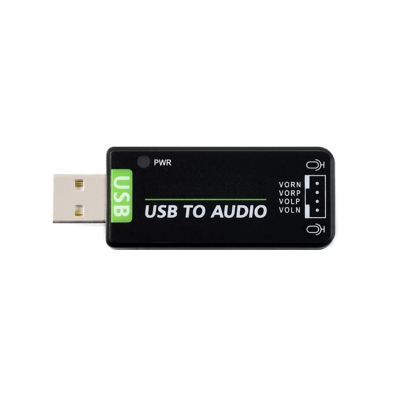 Embedded USB Audio Expansion Module Driver-free Bidirectional Recording & Playback Sound Card Universal Audio Converter