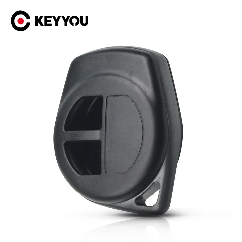 

KEYYOU 10PCS 2 Buttons No Blade Replacement Remote Car Key Case Shell For Suzuki SX4 Swift Grand Vitara Igins Alto