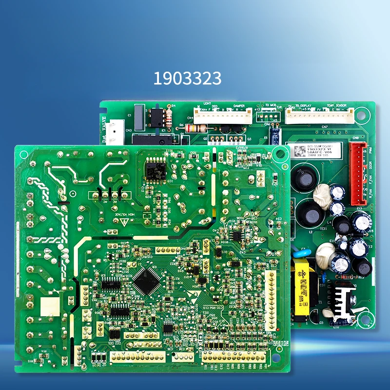 

Разборка компьютерной платы холодильника Hisense Ronshen BCD-558WTDGVBPI/WD11HPA 1903323