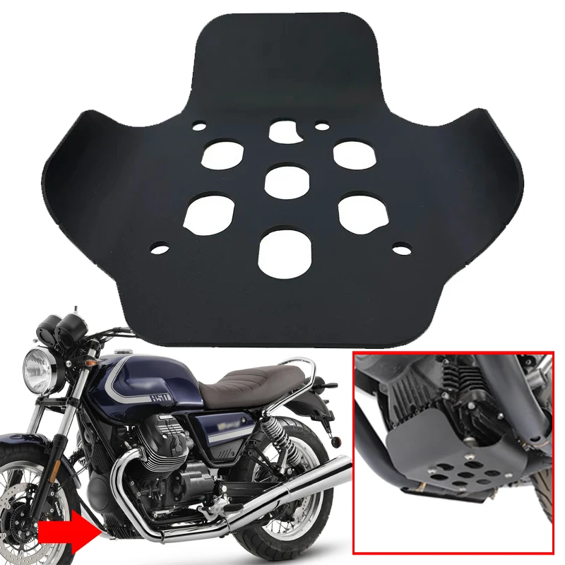 

Fit For Moto GuzziV7 850 Stone V7 850 Special Custom V9 Bobber 2020-2024 Skid Plate Bash Frame Guard Engine Protection Cover