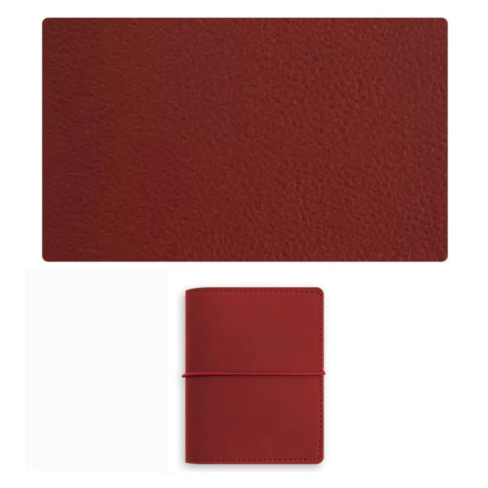 Simple M5 Loose Leaf Notebook PU Leather 50 Sheets Mini Pocket Notebook Diary Blank Page DIY Binder Notebook School