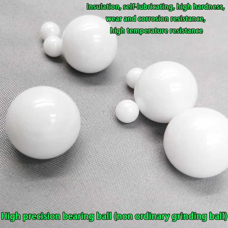 Ultra Precision Zirconia Ceramic Bearing Balls Solid Precision Zirconia Beads High Precision1.588/2.381/3.175/3.969/4/5/15.875mm