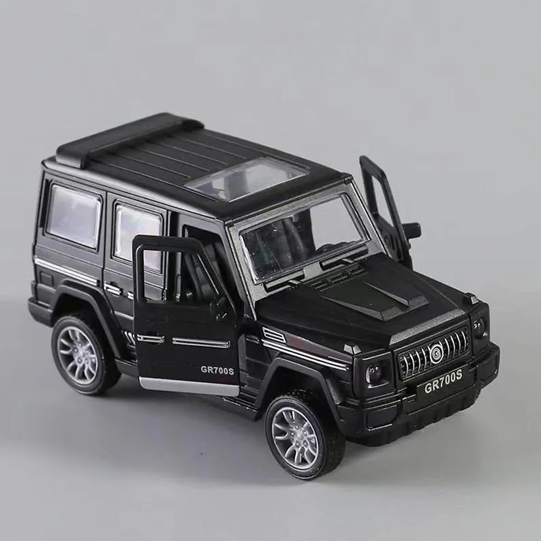 

Children's off-road vehicle three door toy car inertia resistant drop simulation car model gift