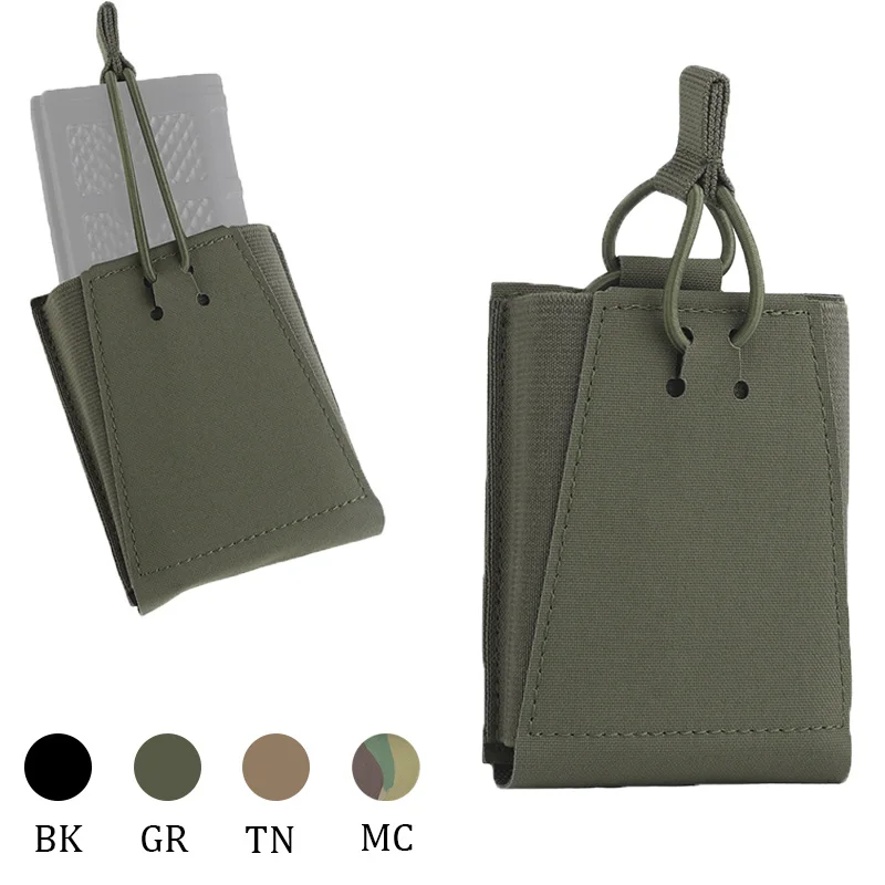 

Single Link 7.62 Magazine Pouch Hunting Belt Functional Pouch Stretch Fixed Magazine Storage Pouch
