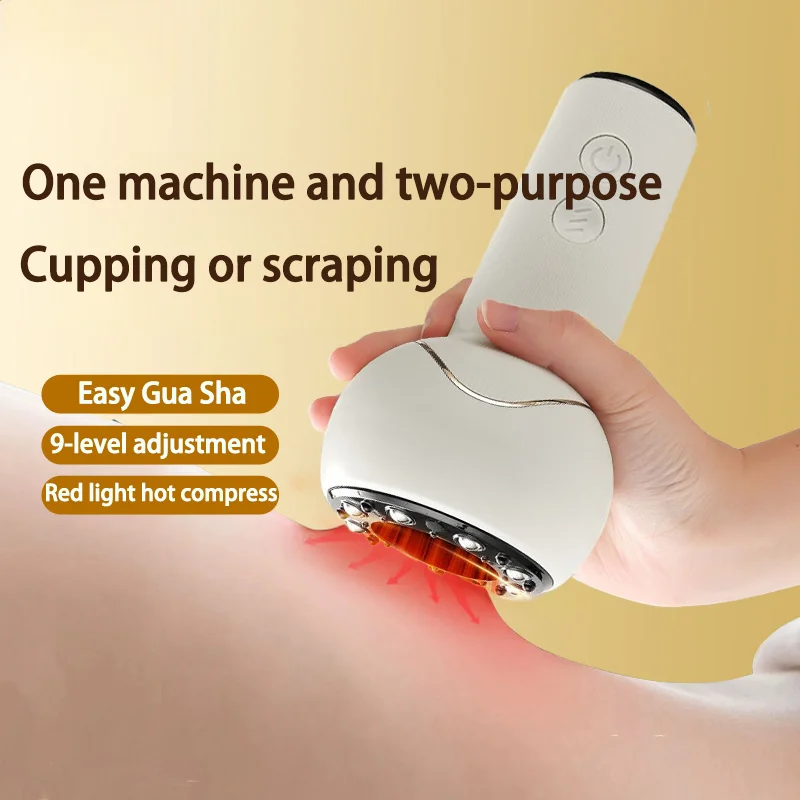 

Интеллектуальный электрический нагревательный беспроводной скребковый инструмент для всего тела, бытовой массажный инструмент с меридианом