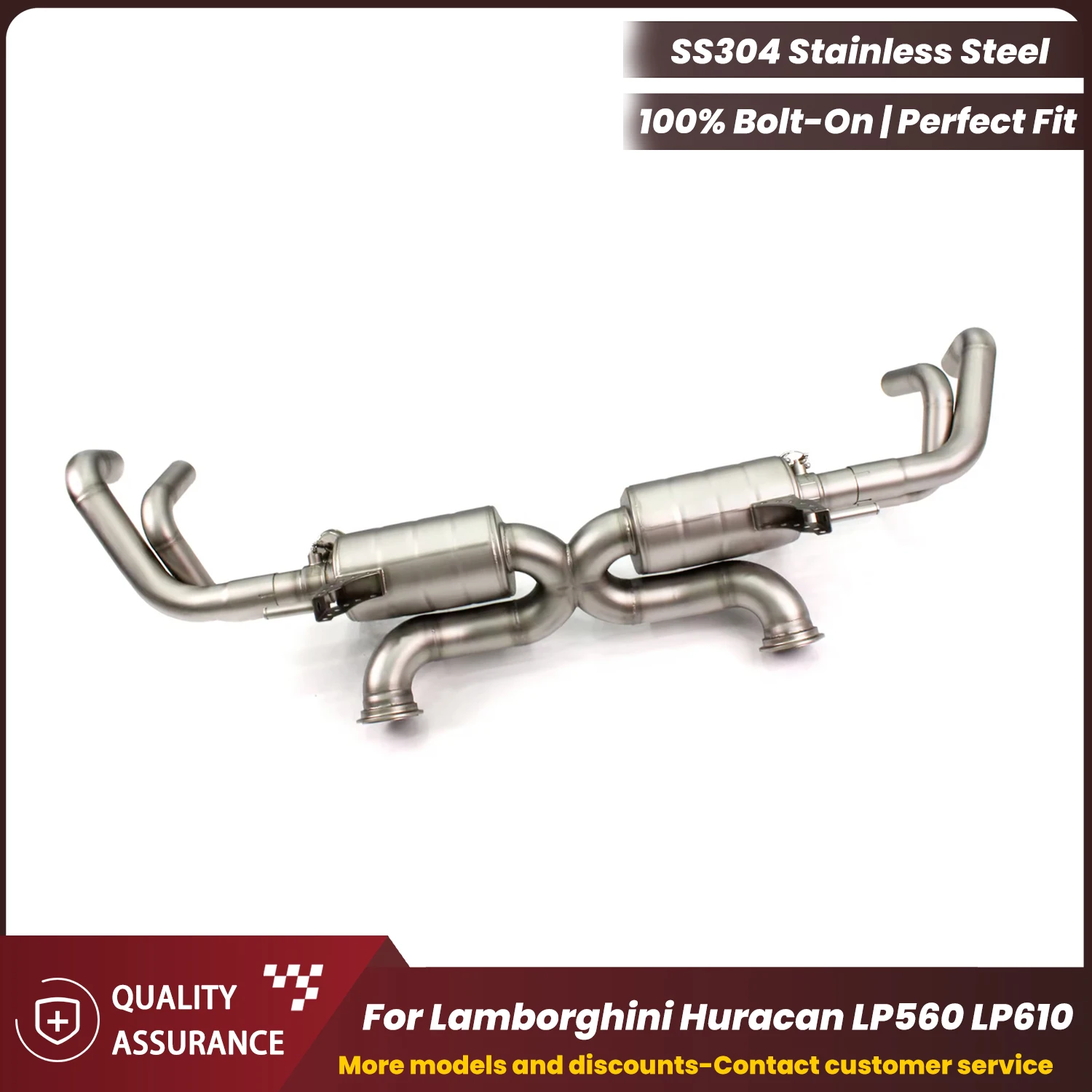 

ECCF пневматический клапан Catback выхлопной системы для Lamborghini Huracan LP560 LP610, агрессивное звуковое обновление, простая установка