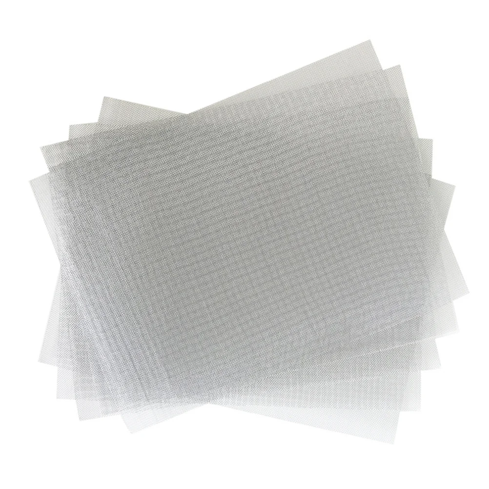 

5 Pcs Car Kit Repair Net Metal Mesh Wire Welding Screen Stainless Steel Vent Light Grey