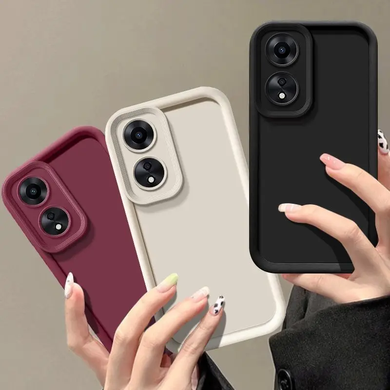 For OPPO A98 Case OPPO A78 F23 A58 4G A38 A18 A78 Reno 8T 5G A58 Soft Cover OPPO A78 A58 A38 A18 A98 Candy Matte Soft Phone Case