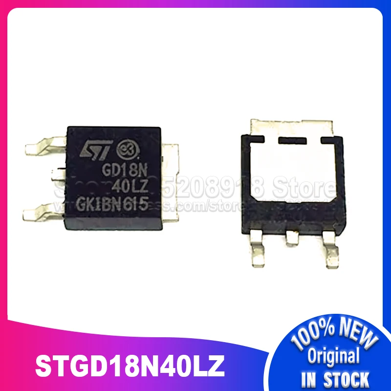 

10 шт./лот STGD18N40LZ STGD18N40LZT4 STGD18N40 GD18N40LZ GD18N40 STGD18N GD18N-40LZ GD18N 40LZ TO252 100% новые, в наличии на складе