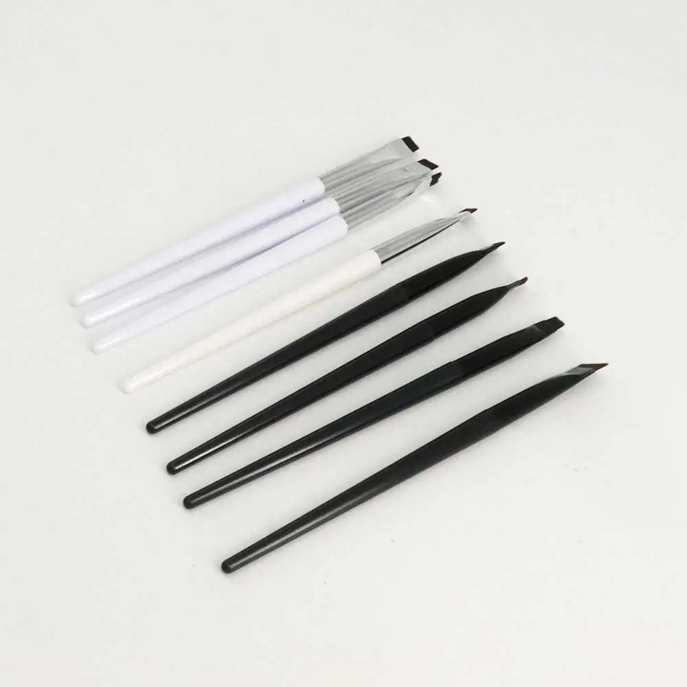 Eye Liner Brush Oblique Cosmetics Brush Liner Brow Brush Blade Makeup Brushes Angled Fine Eyeliner Brushes Flat Eyebrow Brush
