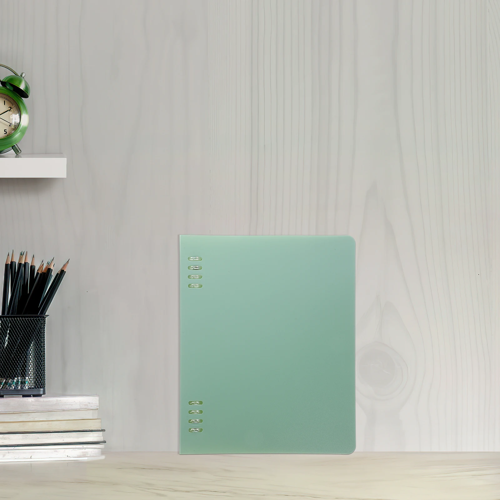 

3pcs Multi-Use Loose Leaf Binder Cover B5 Size Pp Material Office School Planner Notebook Document Organizer Hard Shell