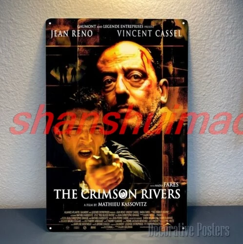 The Crimson Rivers Movie Metal Poster -Collectable Sign- 20x30cm, 8x12inch sign