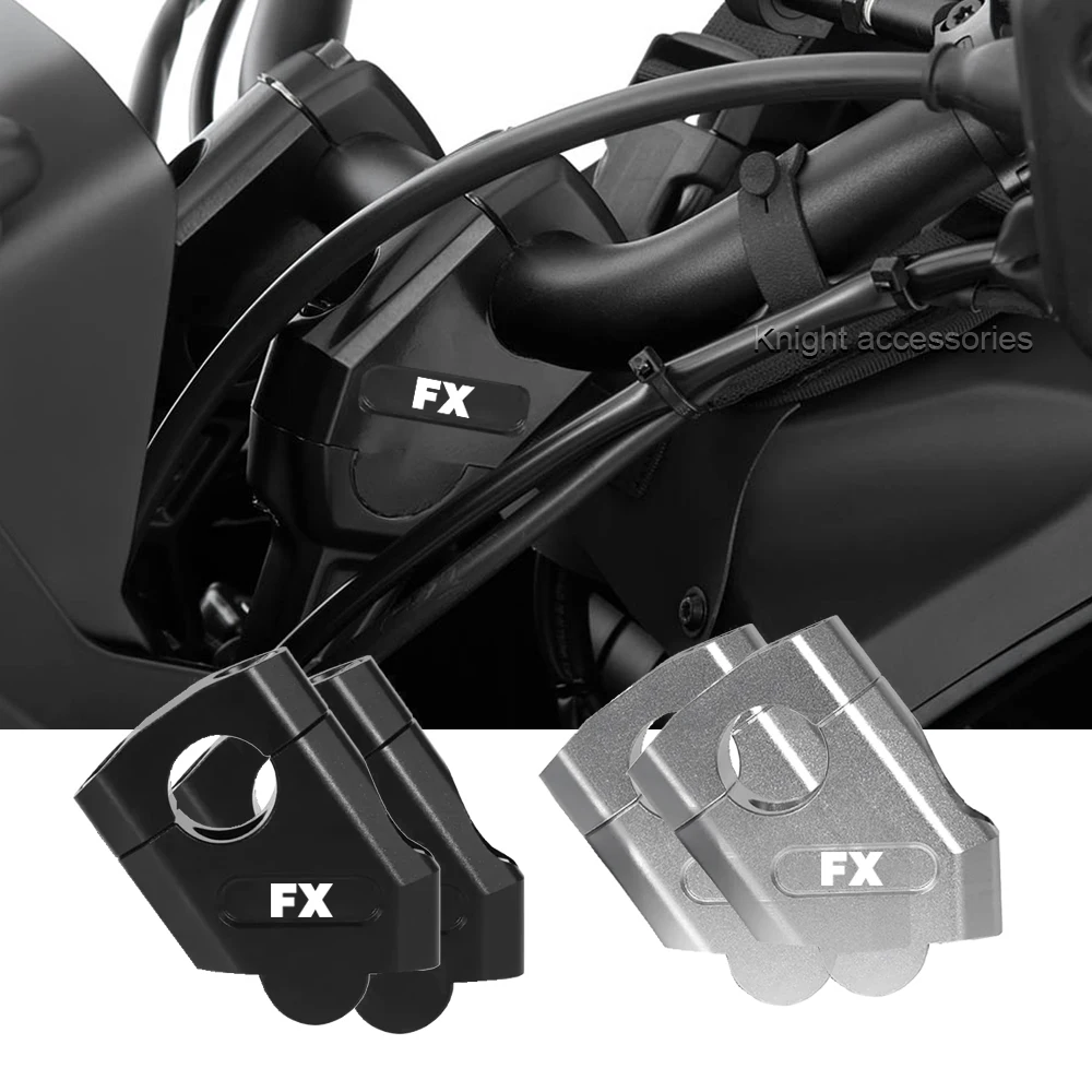 

FX Handlebar Riser Clamp CNC Handle Bar Lift Extend Adapter Mount For Zero FX fx