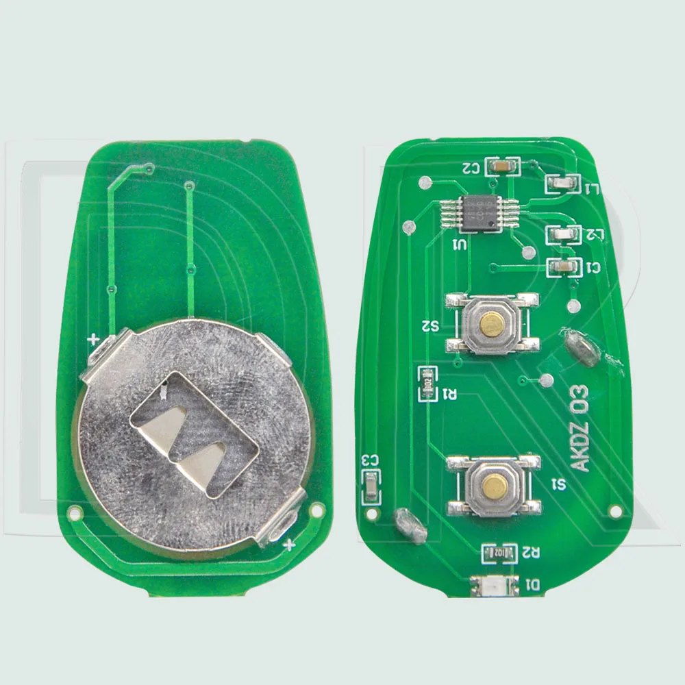 DR 2 Button 433MHz Keyless Entry Car Remote Key OSLOKA-510T For Hyundai Elantra Old Santa Fe 1999-2003