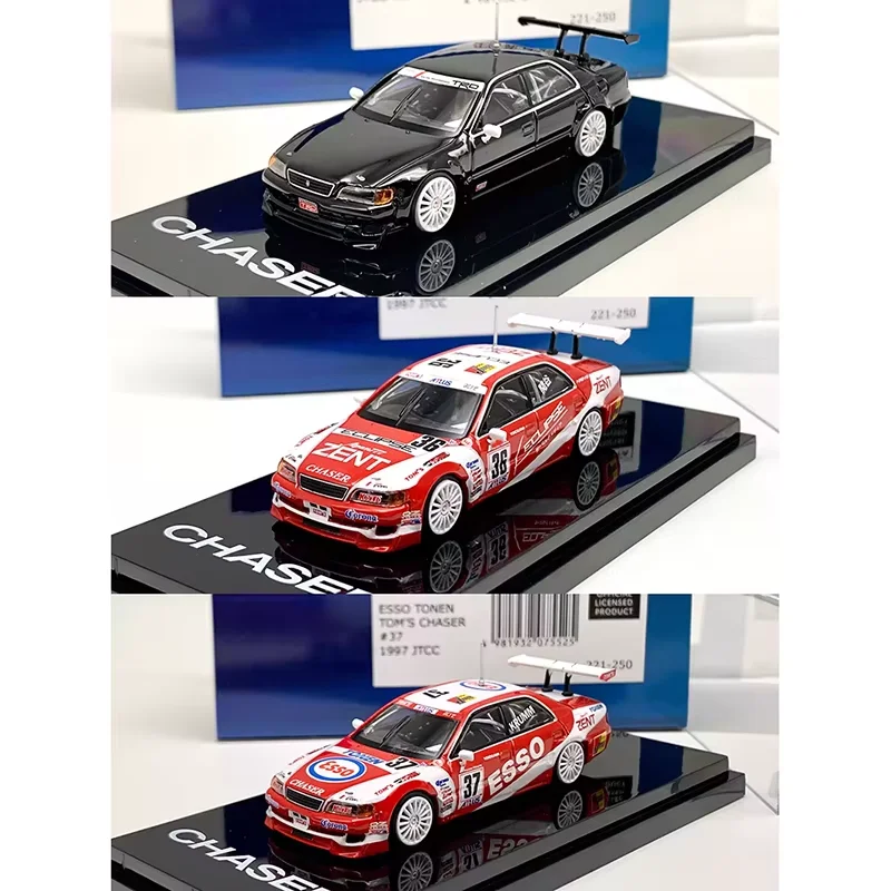 

Hobby Japan Diecast Alloy 1:64 JTCC Chaser 1997 # 36 # 37/Коллекционная модель классического автомобиля для взрослых, сувенир, подарок, статическая модель для демонстрации