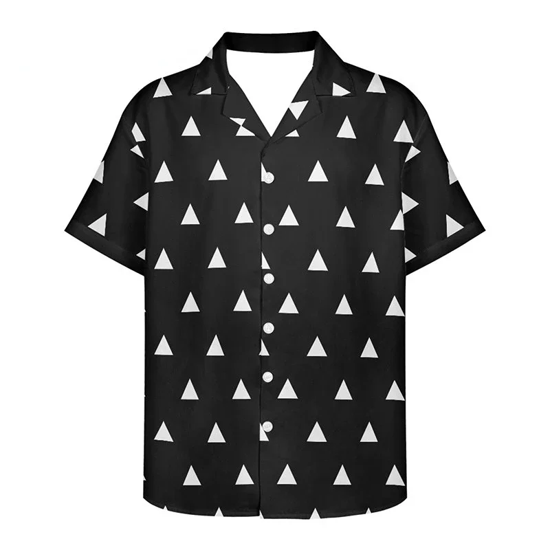 Kimono estampado masculino, roupas de anime, manga curta, camisa casual, tecido exterior, moda japonesa, cosplay, 2022