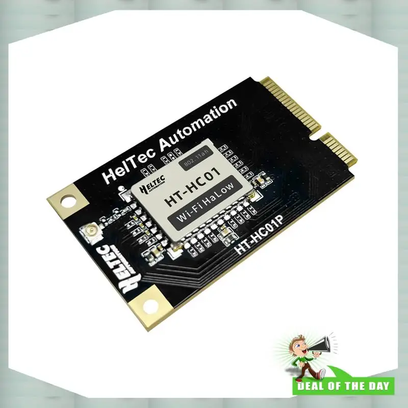 24-часовая доставка H ELTEC AUTOMATION HT-HC01P Halow Module Wi-Fi Mini Pcie Interface Встроенный с традиционной сеткой Wi-Fi Ethernet