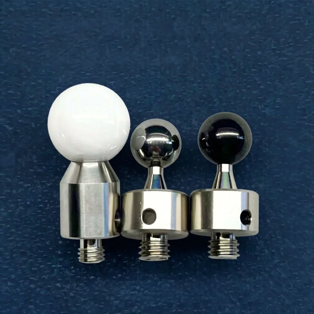 Three coordinate measuring needle M5 thread D15 ceramic ball measuring needle standard ball ruby ball measuring needle