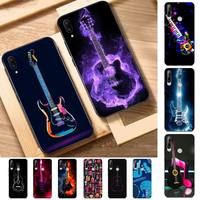 Guitar Music Phone Case for Huawei Y 6 9 7 5 8s prime 2019 2018 enjoy 7 plus