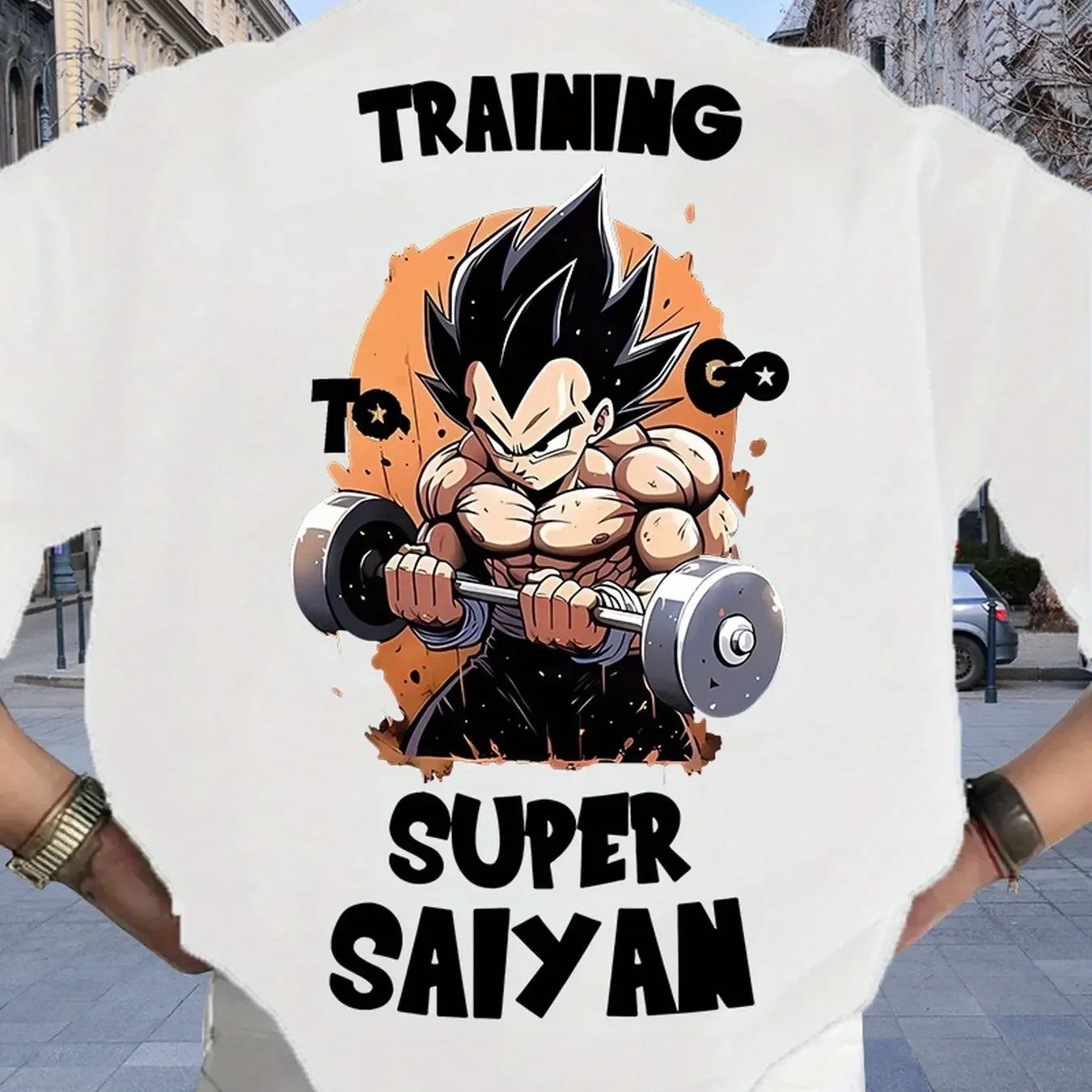 

Dragon Ball Z Summer 2026 Gym Fitness Anime T-Shirt Short Sleeve Cartoon Graphic Print Tops for Men And Women Workout Streetwear