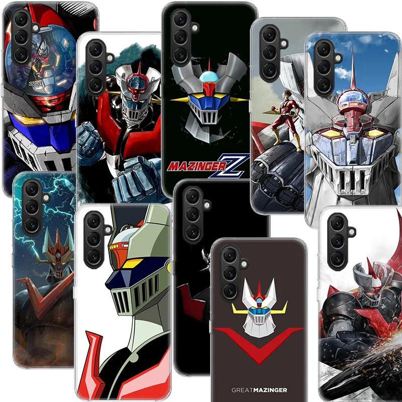 Manga Mazinger Z Anime Phone Case Samsung Galaxy A70 A50 A40 A30 A20E M30S M31 M21 M12 J8 J6 J4 M32 M52 M51 A90 A80 A20S M11 A10