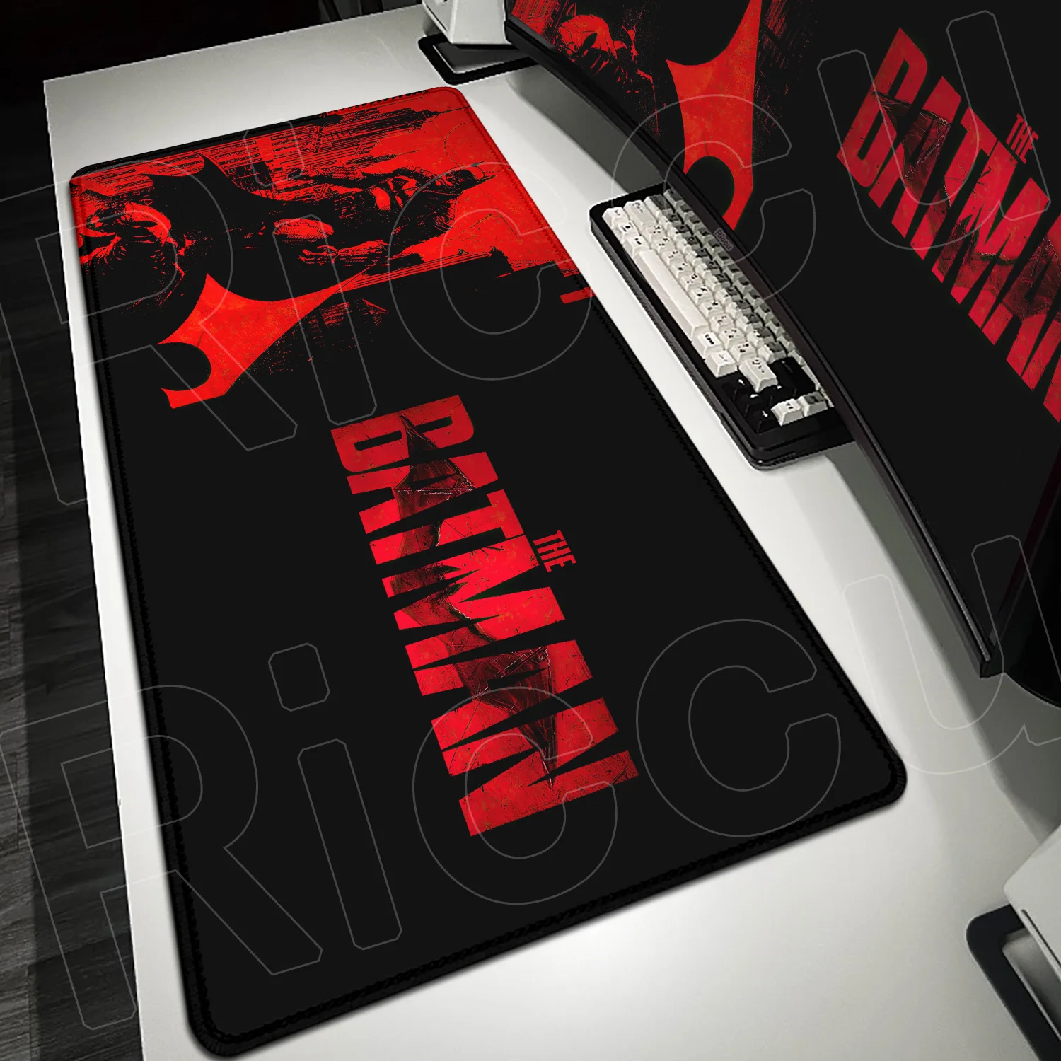 120x60 سنتيمتر المتضخم طاولة مكتبية حصيرة B-batman أنيمي Playmat أجهزة الكمبيوتر المحمولة مكتب الديكور السجاد ألعاب ماوس الوسادة ملحقات الكمبيوتر