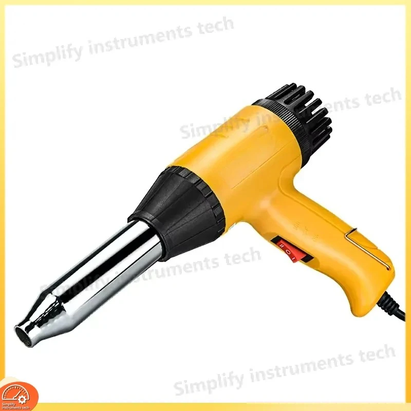 700W Hot Air Gun Plastic Welder 2 Speed Heat Gun 50-550C Low Noise DIY Household Tool with EU US UK Plug CE Certified
