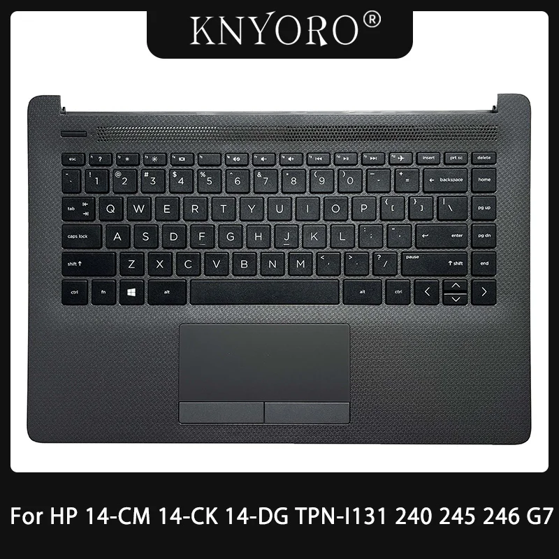 New Original Keyboard For HP 14-CM 14T-CM000 14-CK 14-DG TPN-I131 240 G7 245 G7 246 G7 Laptop keyboard Palmrest Upper Cover Case