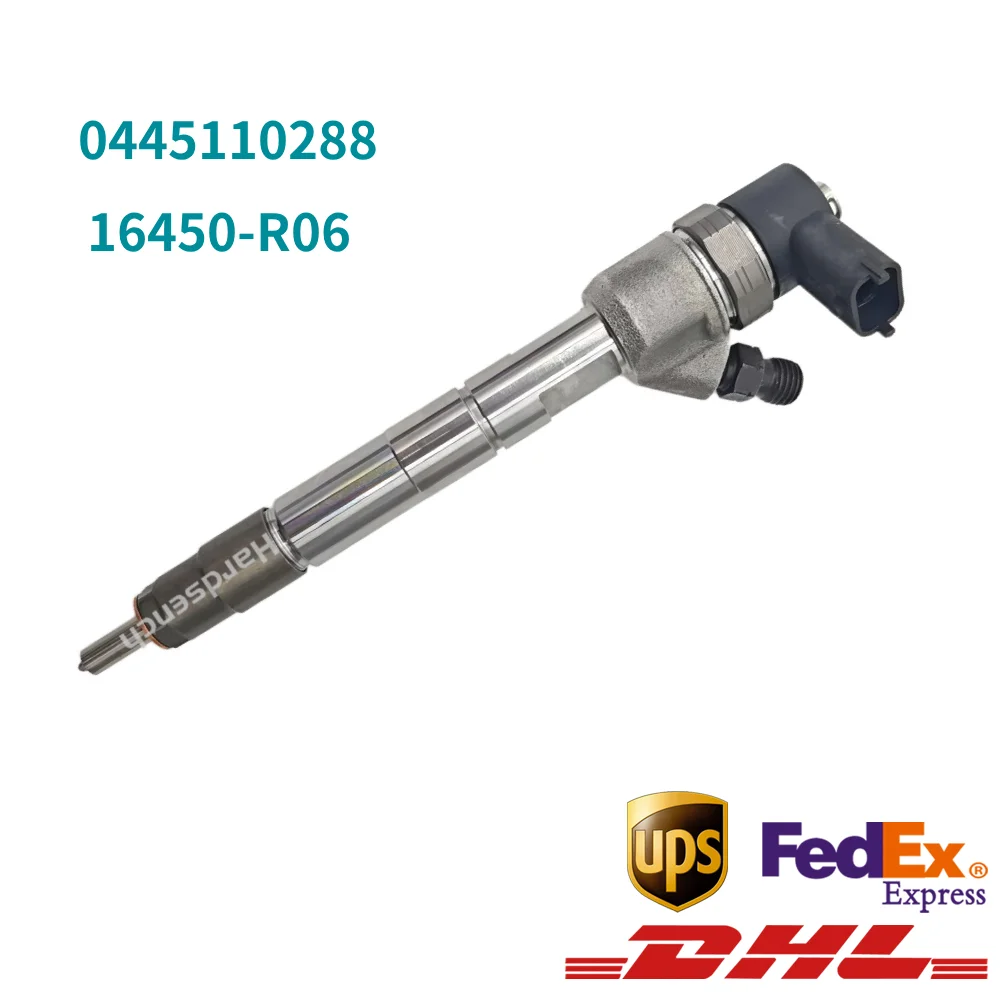 

Common Rail Diesel Fuel Injector 0445110288 16450-R06 for Honda Accord 2.2L