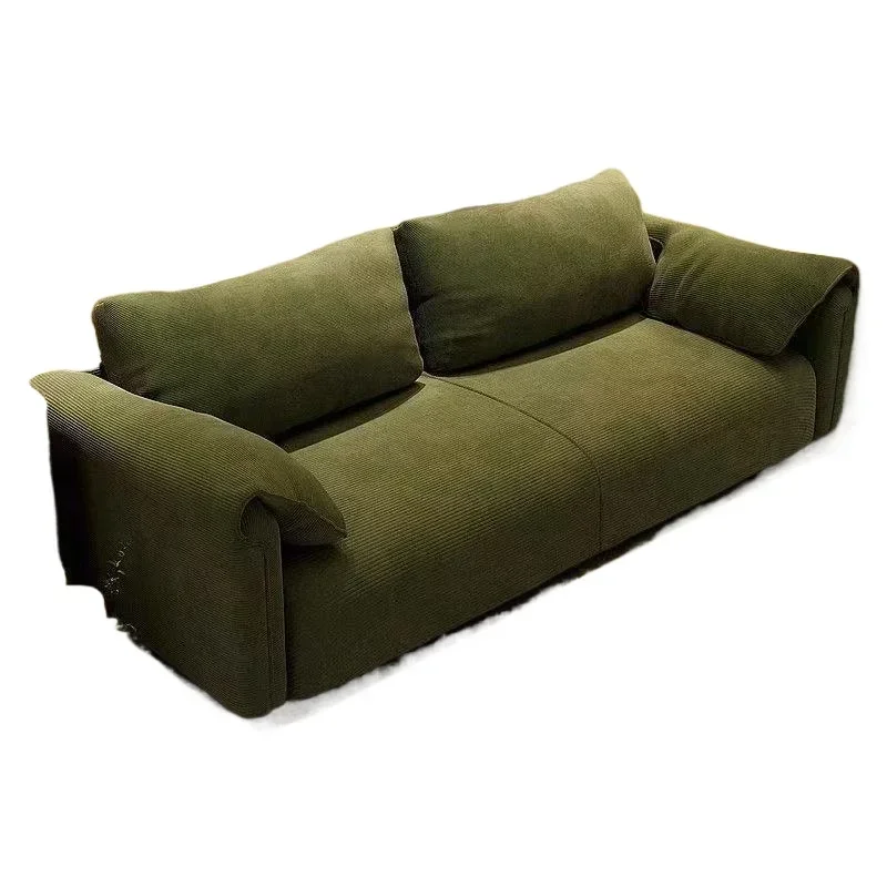 

Fabric sofa rental bedroom small apartment living room bed and breakfast apartment straight sofa double triple Internet