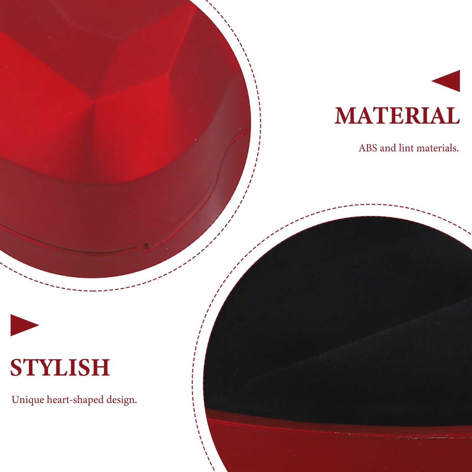 

LED Illuminated Heart Ring Box for Engagement Wedding Ceremony Proposal Romantic Gift Box with Light for Lover Wife Girlfriend