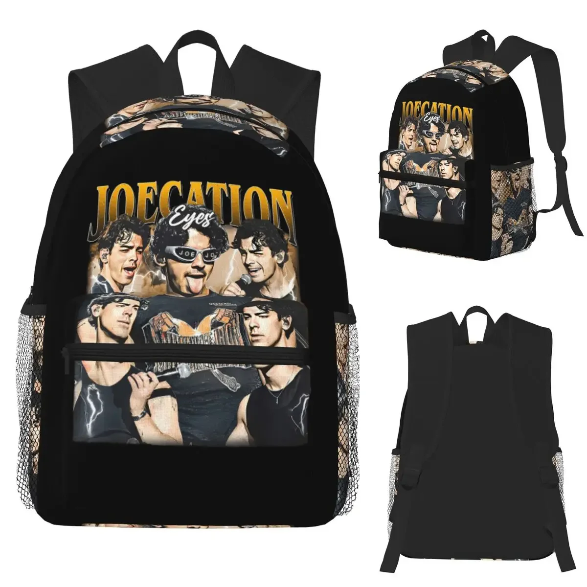 

Joecations Eyes Fan Joes Вдохновленный винтажный эстетический рюкзак в стиле поп-звезды, школьная сумка, походный дорожный рюкзак, сумка для книг, сумки на плечо