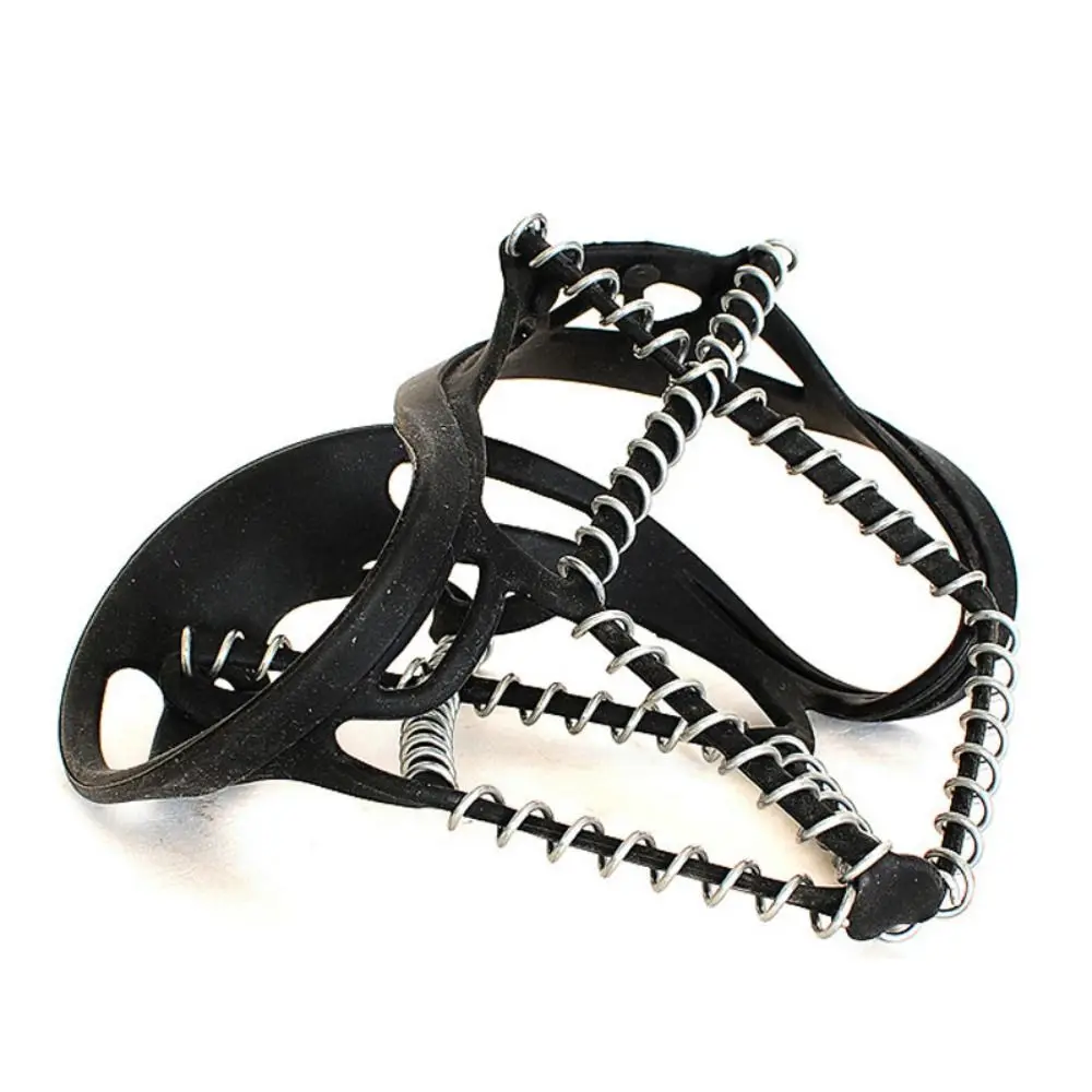 Winter Anti-Slip Shoes Crampons Walking Cleats Shoe Covers Spike Grips Cleats Universal Climbing Crampon Outdoor Sports
