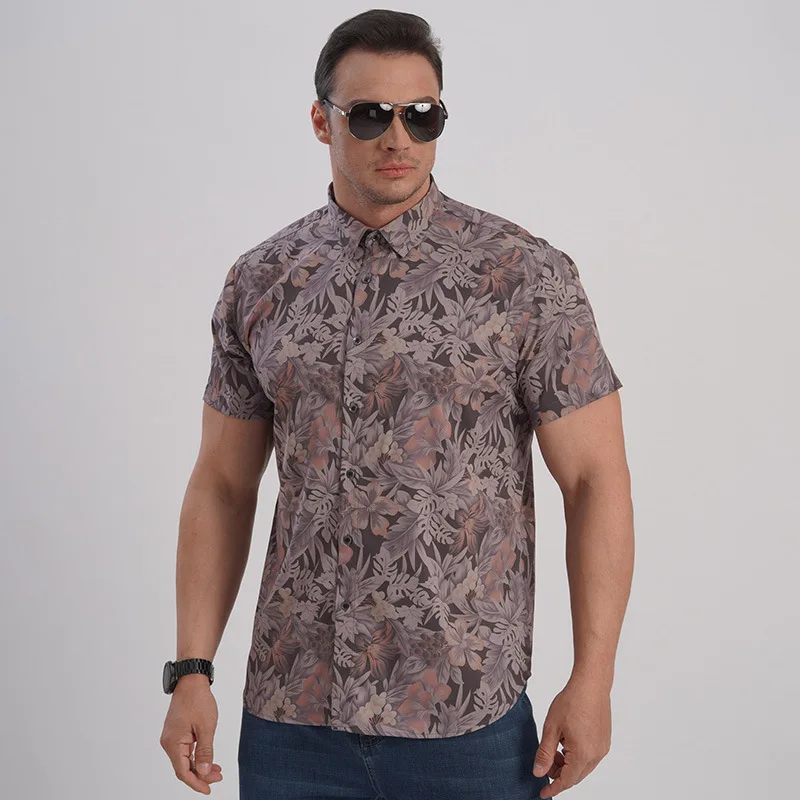 Рисунок 3 - 60KG-175KG Мужская рубашка больших