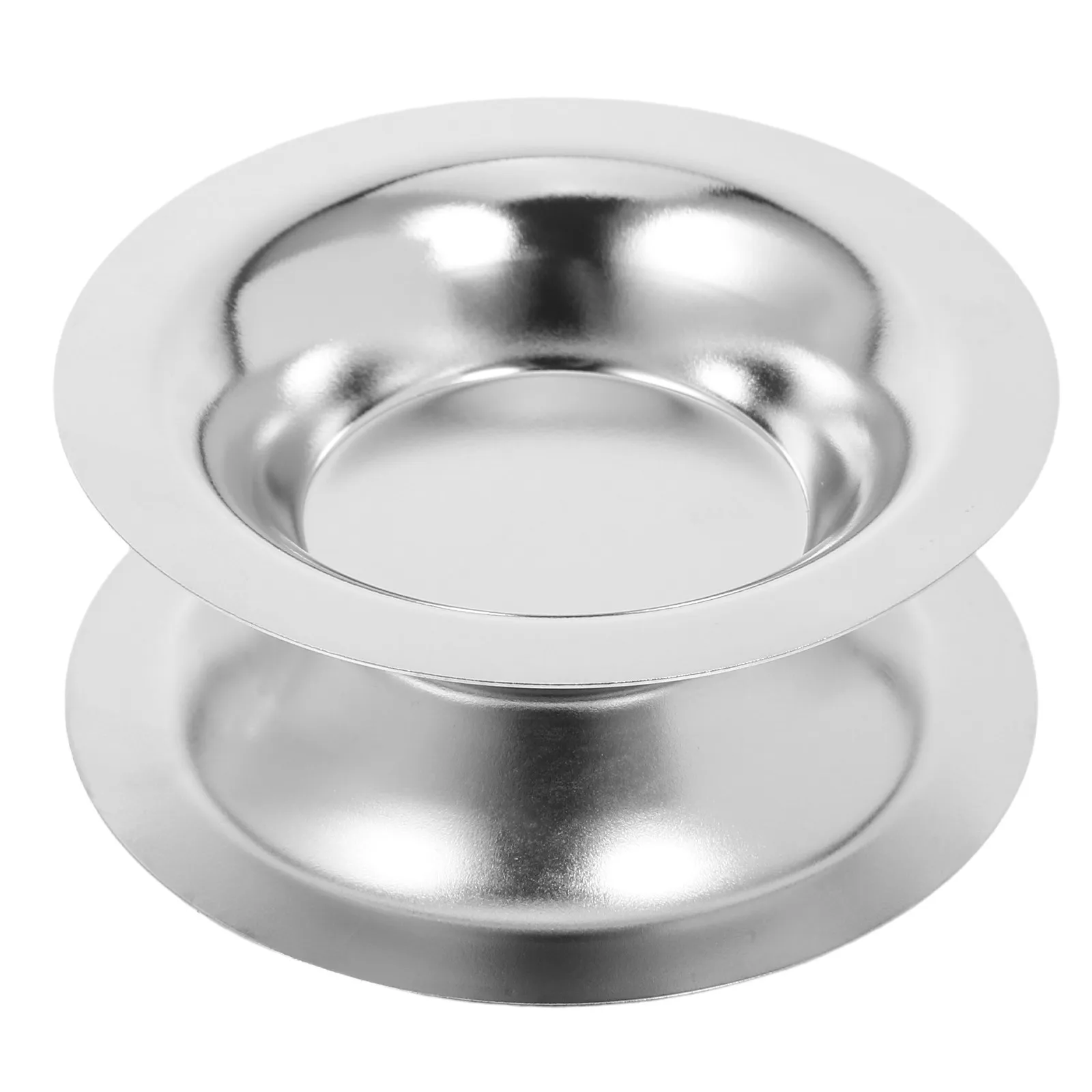 2Pcs Metal Wax Melting Pot Stainless Steel Wax Warmer for Aroma Melts Small Round Heater Dish for Professional Waxing and