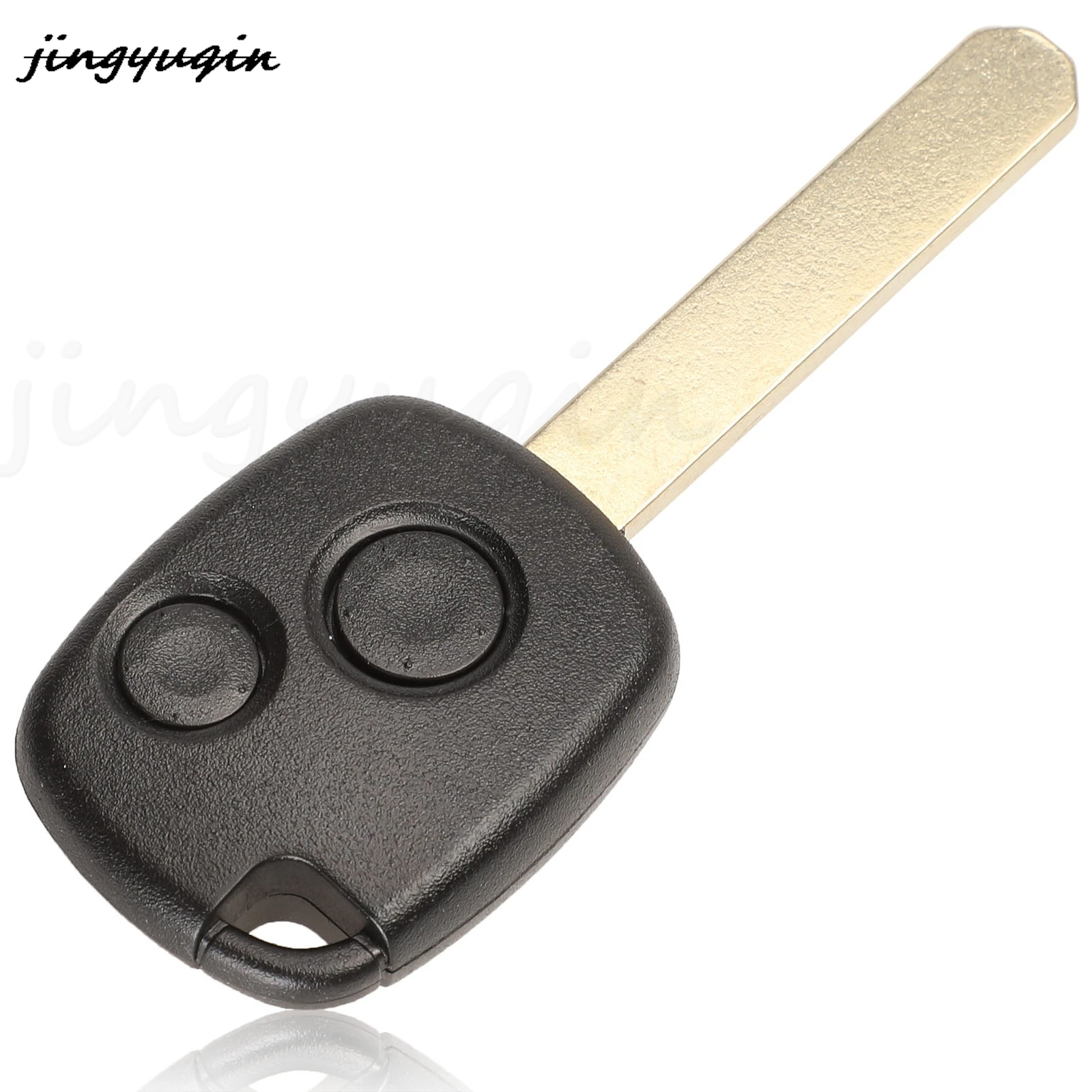 jingyuqin 1/2 Buttons Replacement Remote Car Key Shell Case Fob For Honda CR-V Odyssey Fit City Civic With Blade