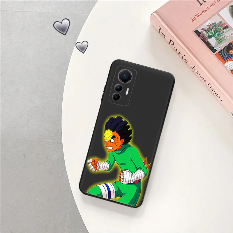 Phone Case for Xiaomi 13 12 Lite 12x 12t Redmi Note13 Note12 13c 12c 12s Anime N-Narutos Kakashis Soft Black Anti-Drop Cover