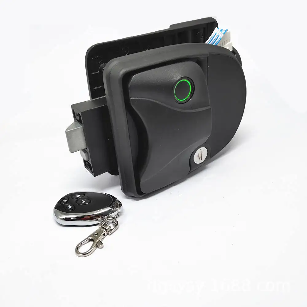 New Smart Keyless Entry Lock for Car RV All-Metal Fingerprint & Remote Control Electronic Lock