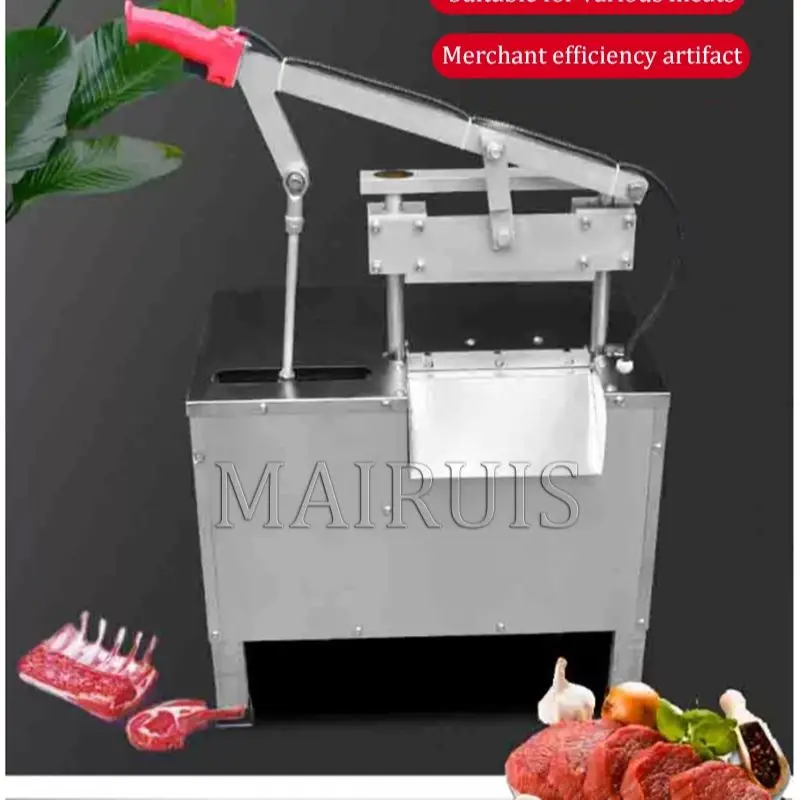 

Electric Bone Sawing Machine Commercial Tabletop Bone Cutting Machine Lamb Bone Cutter Cut Trotter/Ribs/Frozen Meat