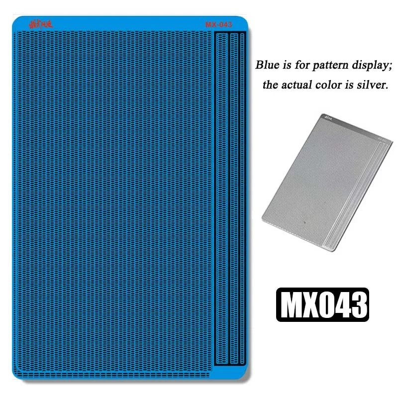Unpainted Assembled Photo-etched Radiator Mesh Board / Grill For Modeling Photo Etched Parts Detailing Dress Up Kit