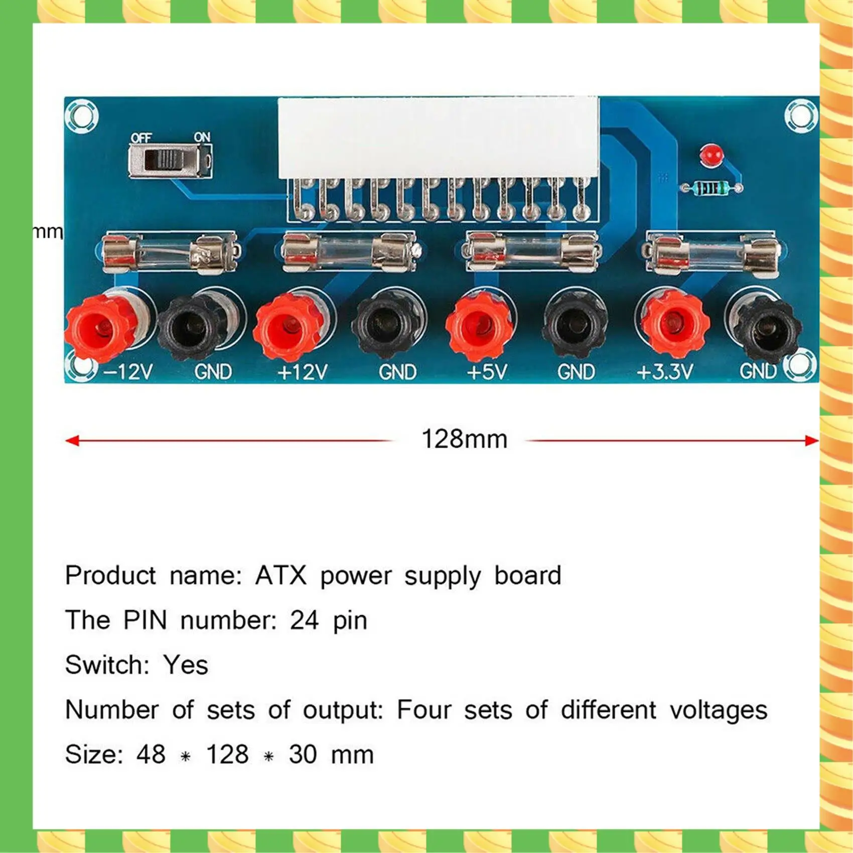 AB53 2X 24 Pins Atx…