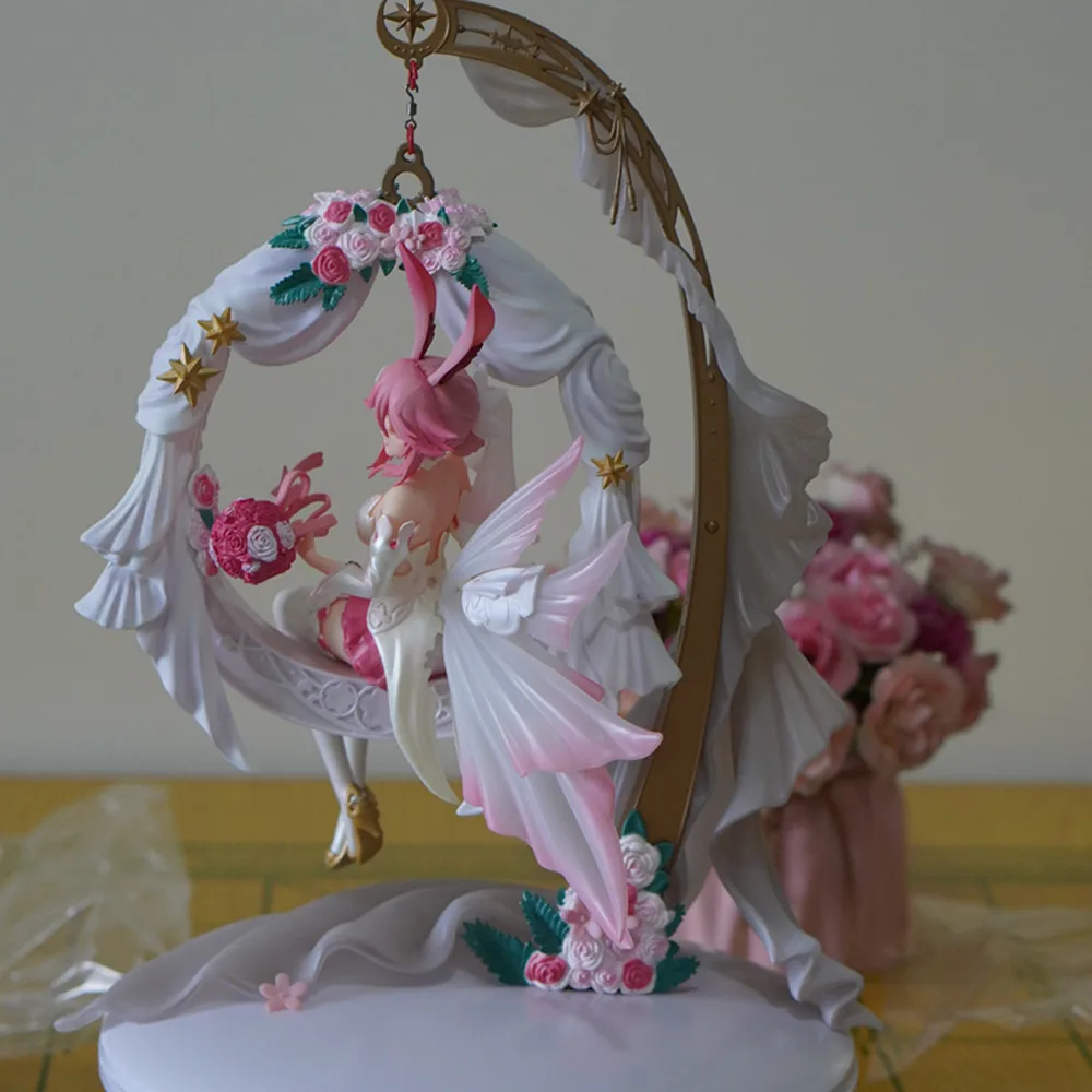 Honkai Impact Fantasy Dream Series Yae Sakura Bride Wedding Dress Figure PVC Statue Model Desktop PC‑Case Ornament Anime