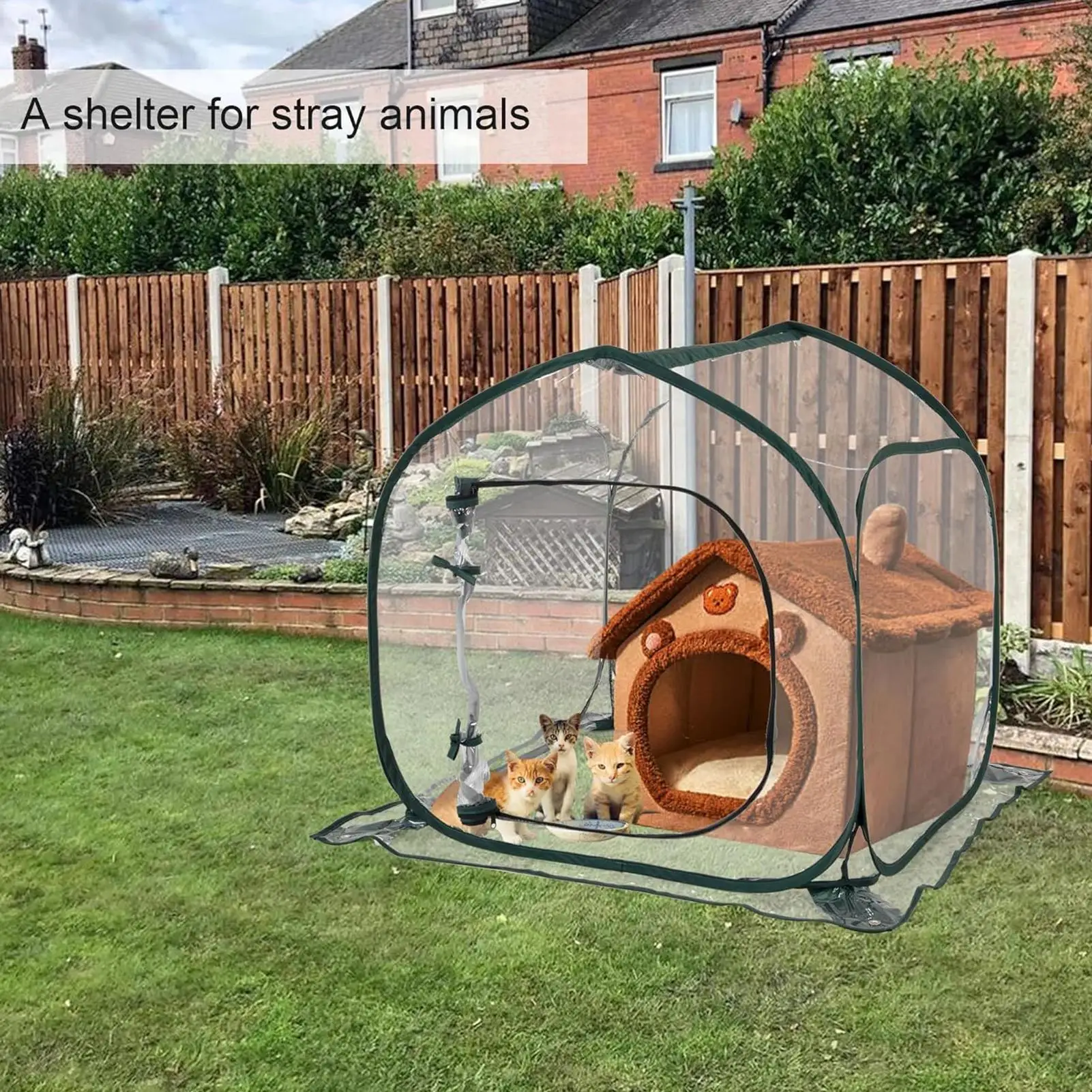 

Палатка с крышкой для растений, прозрачная молния, холодная погода, открытая зимняя крышка для растений для клубничных заплат, патио, сада, двора